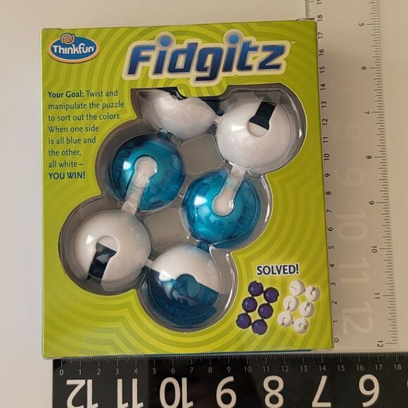 Fidget Toy Thinkfun Figitz Toy Brainteaser New #0176 - Picture 6 of 6